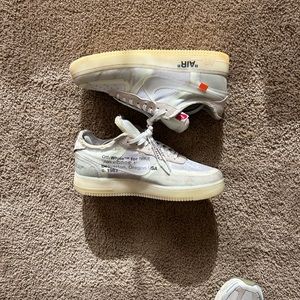 Fugazi Air Force 1 Off White White